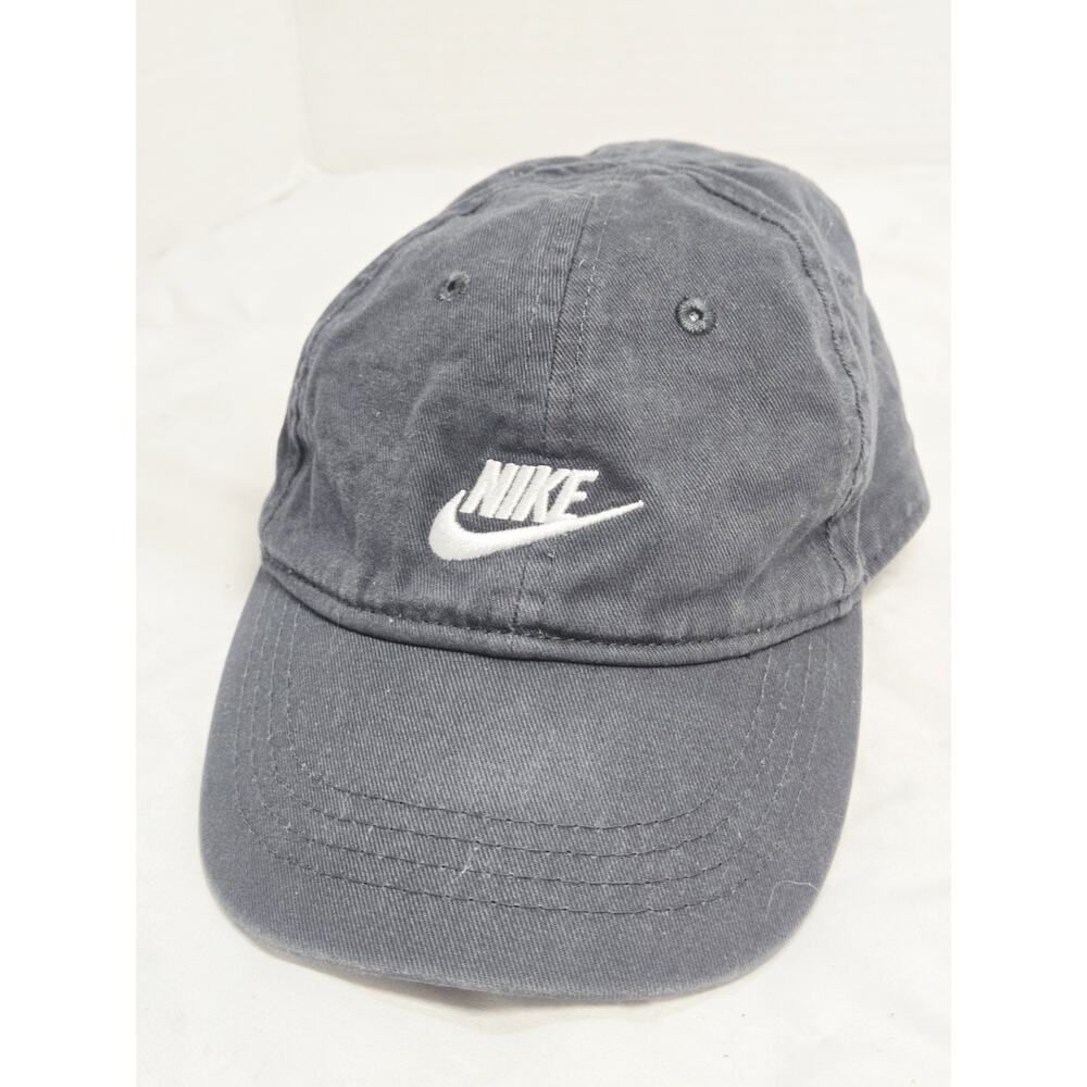Nike Swoosh Baseball Cap Toddler/Little Kid's Adjustable Strapback Hat 1y 2y Vtg